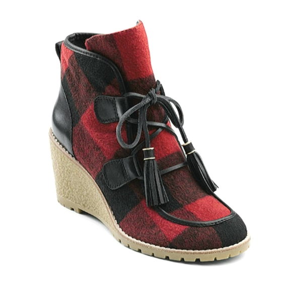 BASS  Teresa  Plaid Wedge  from: Nordstrom - Picture 8 of 8